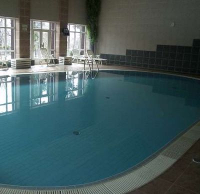 Bazén v hoteli Hrádok