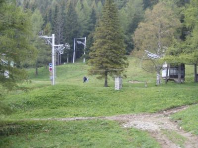 Ski lift on Hrebienok