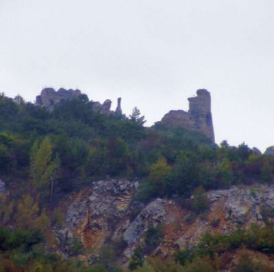 Ruin castle Brekov