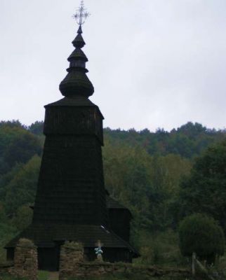Drevený kostol v obci Potoky