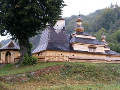 Drevený kostol v obci Miroľa