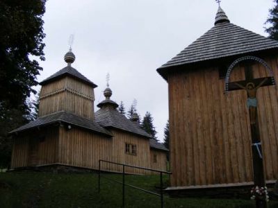 Drevený kostol v obci Korejovce