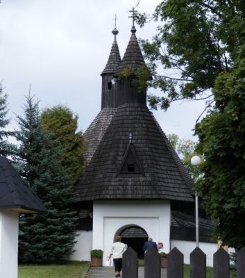 Gotický drevený kostol v Tvrdošíne