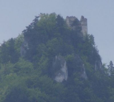 Hricov castle ruin